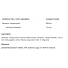 Allnutrition Bergamot Extract - Екстракт от Бергамот, Разфасовка 60 caps